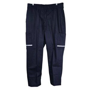 VFI Stan Herman FedEx Uniform Cargo Pants Navy Reflective Pockets Mens 36x30